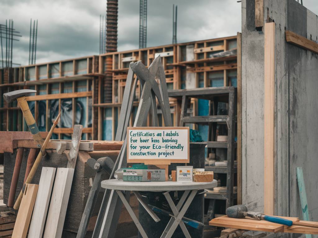 Les certifications et labels à connaître avant d'acheter ses matériaux pour un chantier aux normes et durable