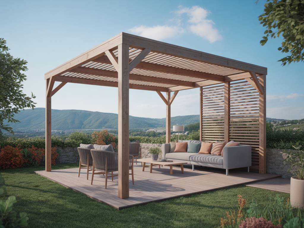 Pergola bioclimatique manuelle : guide complet pour choisir, installer et entretenir votre structure extérieure